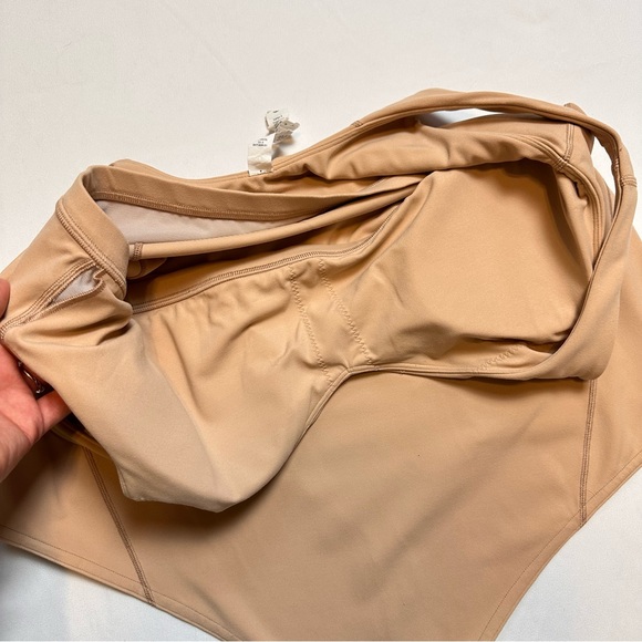Lululemon align thong bodysuit w/ built in bra nude tan - Picture 7 of 7